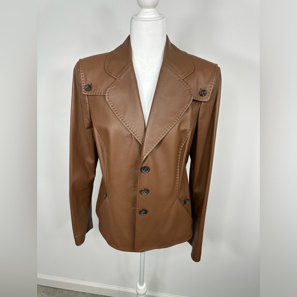 Escada Leather Jacket - image 1